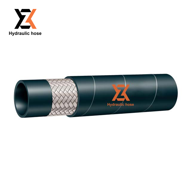 EN 854 1TE Hydraulic Hose - 1 Textile Braid Medium Pressure Hose for Hydraulic Oil & Fluids