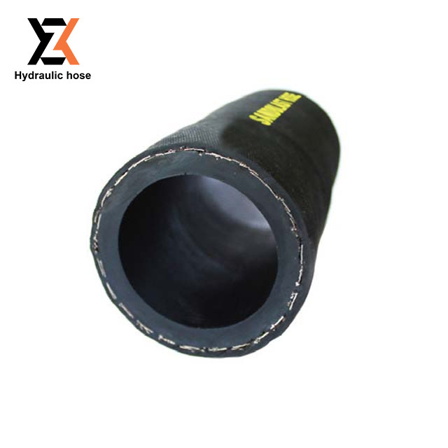 Wire braid sandblast rubber hose