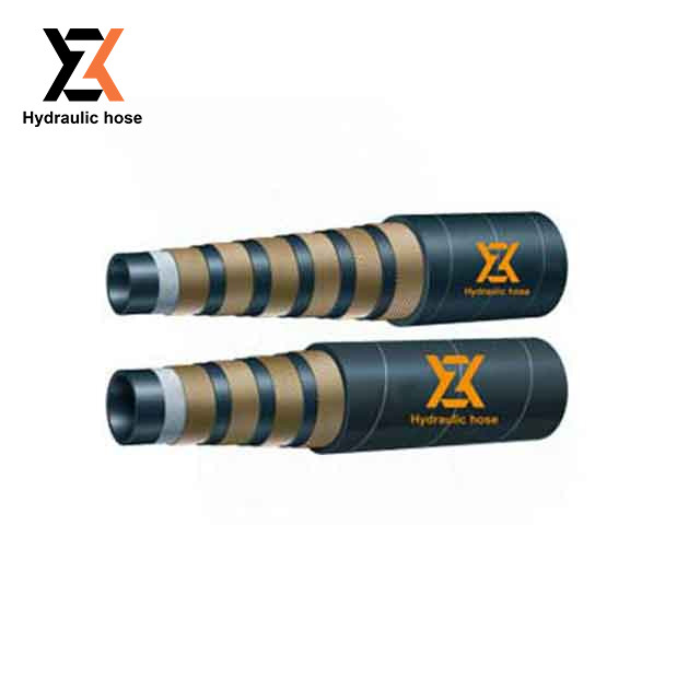 SAE 100 R13 | Multilayer Steel Wire High Pressure Spiral Hydraulic Hose