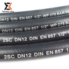 DIN EN857 2SC | Compact double layer steel wire braided hydraulic hose